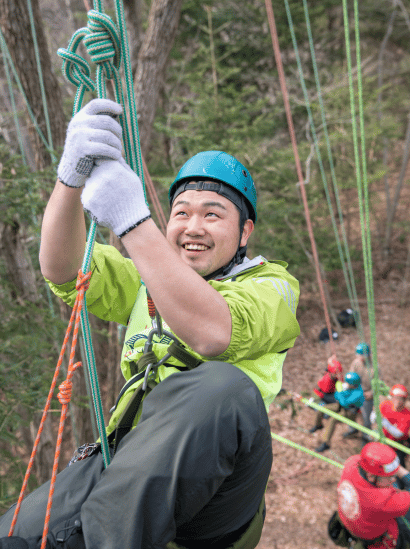 outdoor arrangement teambuilding